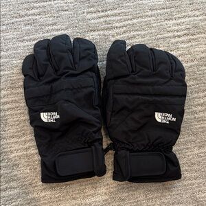 Men’s North Face Black Insulated Ski Gloves